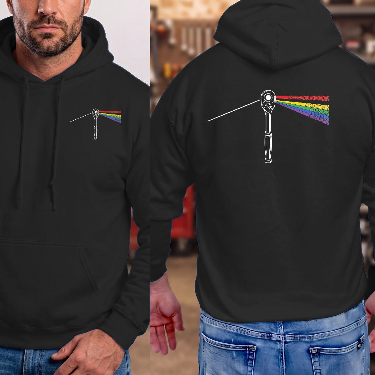 Black | Front & Back