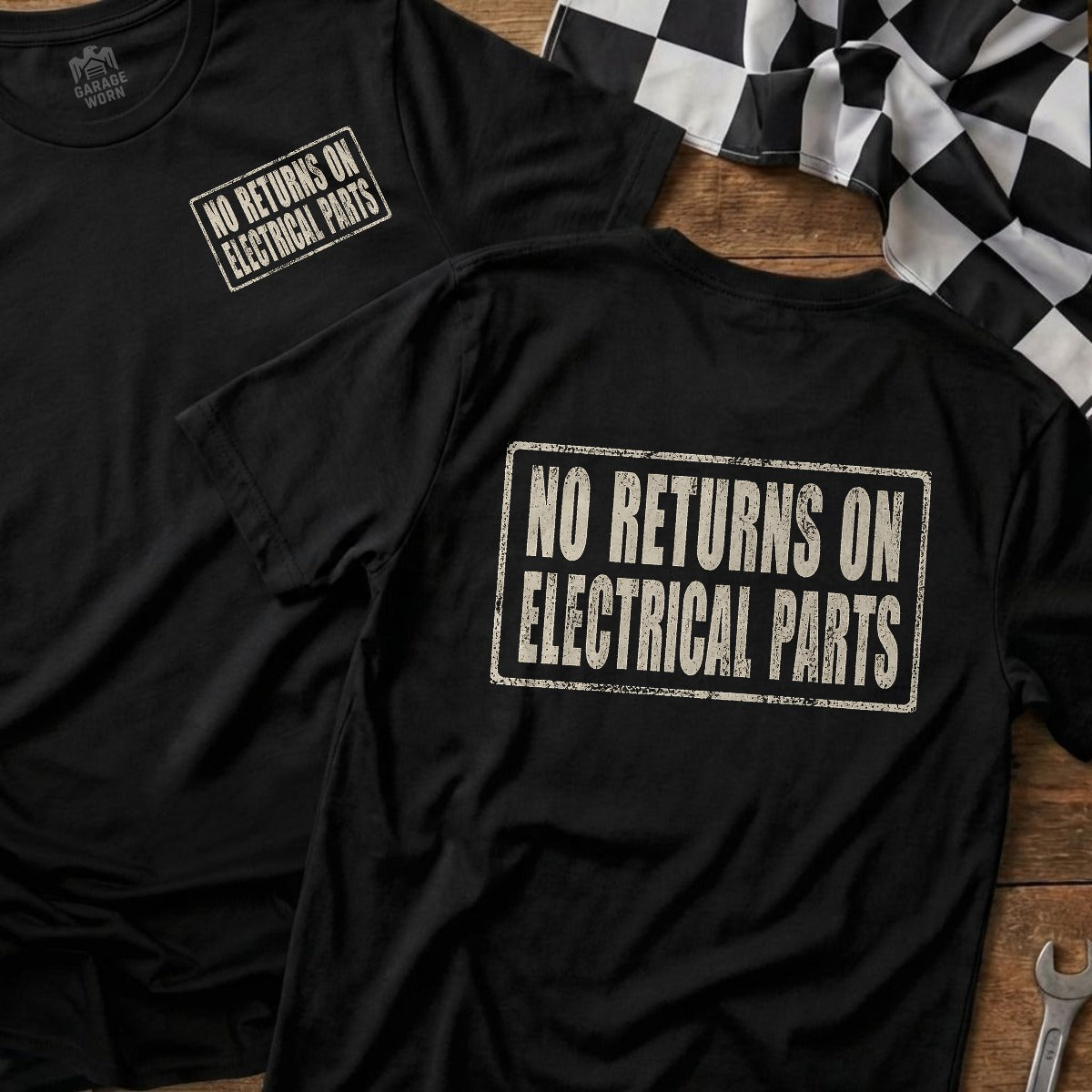 Black | Front & Back