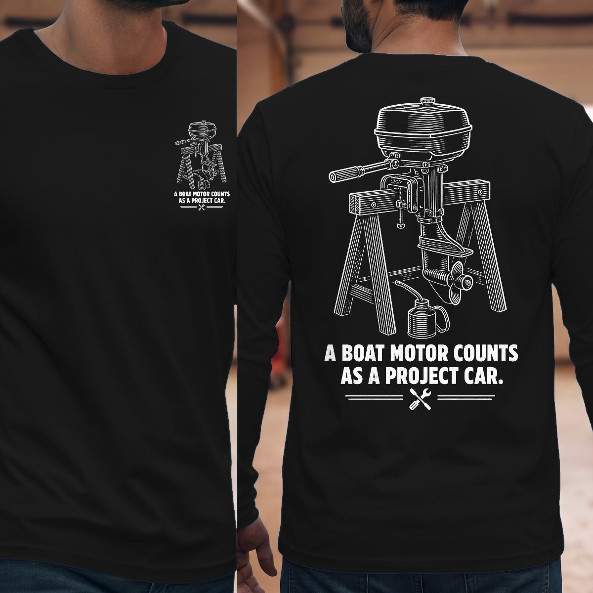 Black | Front & Back