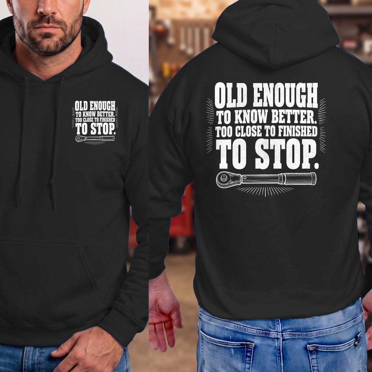 Black | Front & Back