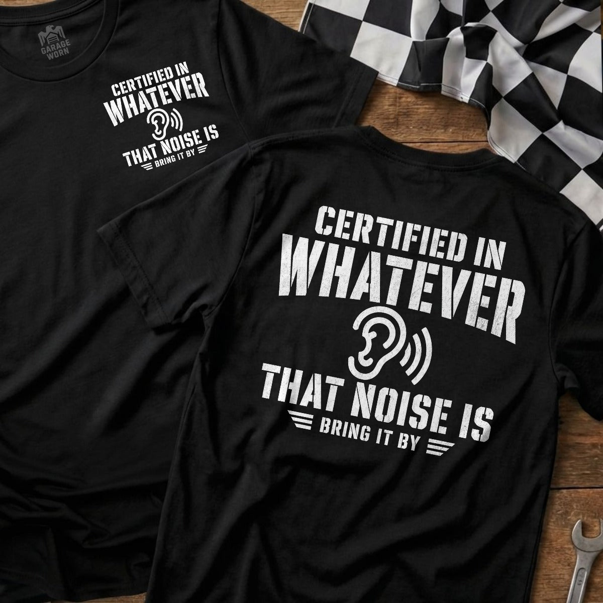 Black | Front & Back