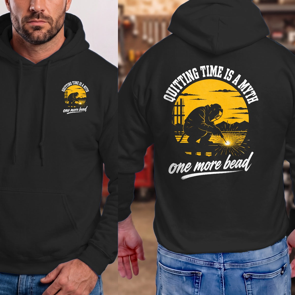 Black | Front & Back