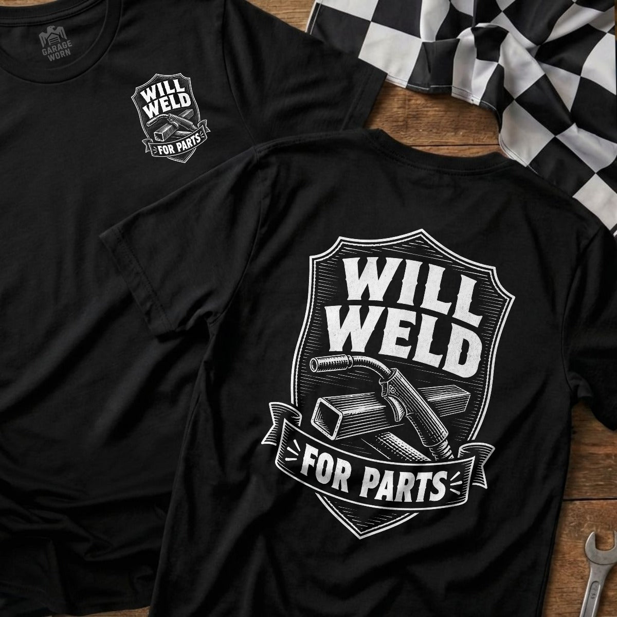 Black | Front & Back