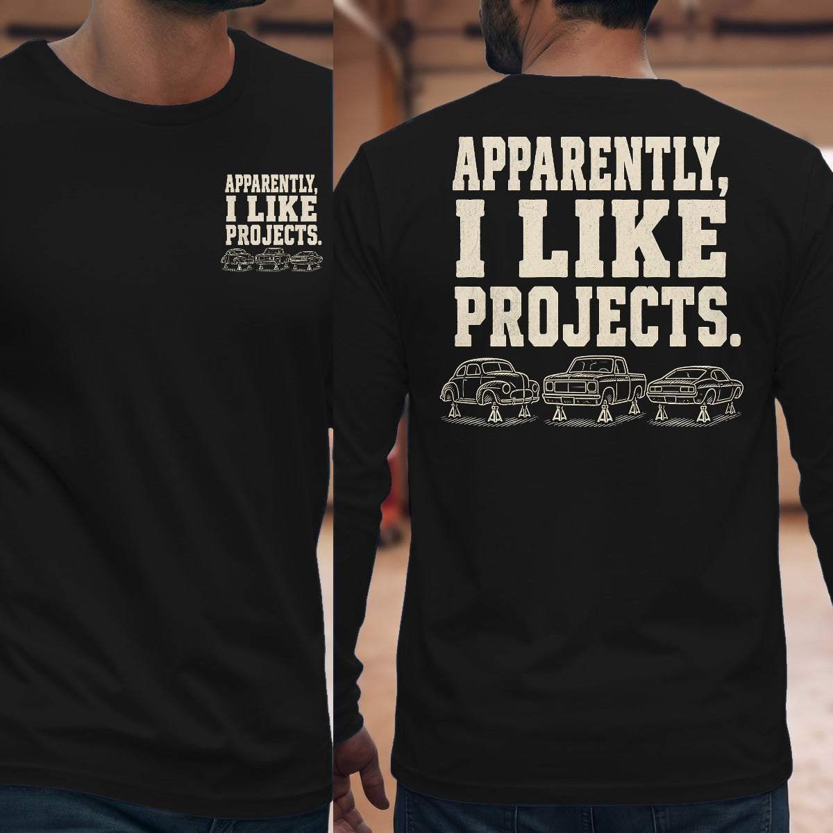 Black | Front & Back