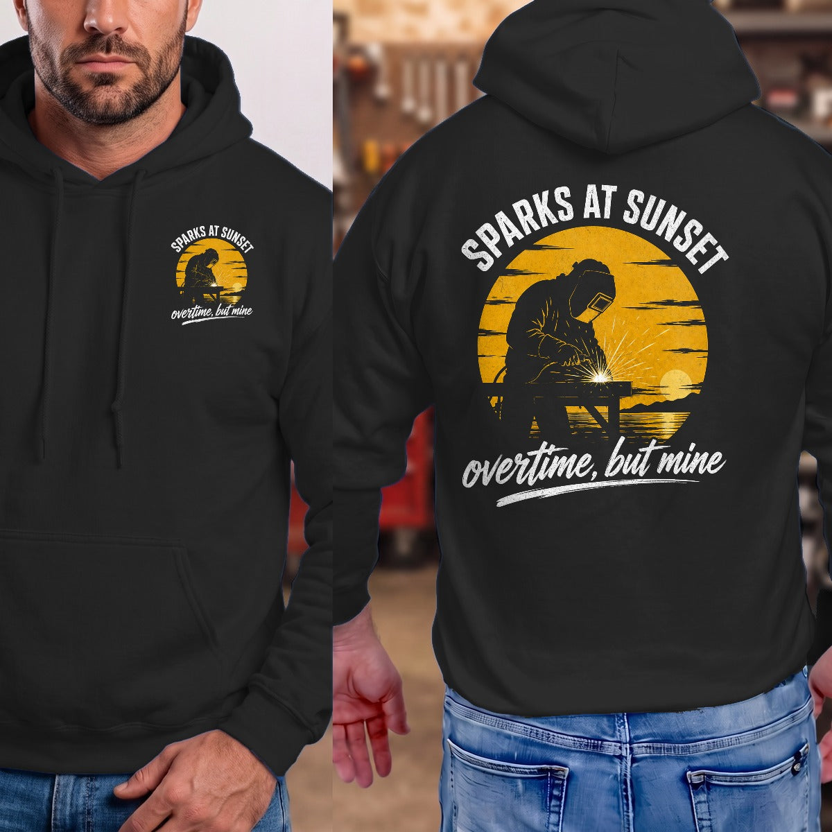 Black | Front & Back