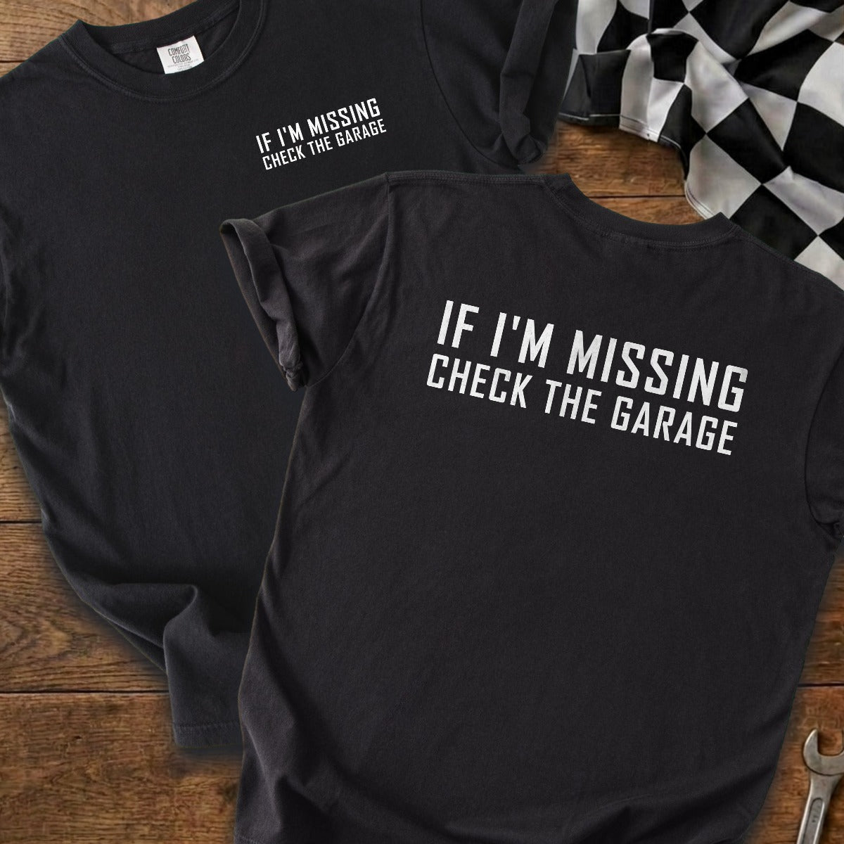 Black | Front & Back