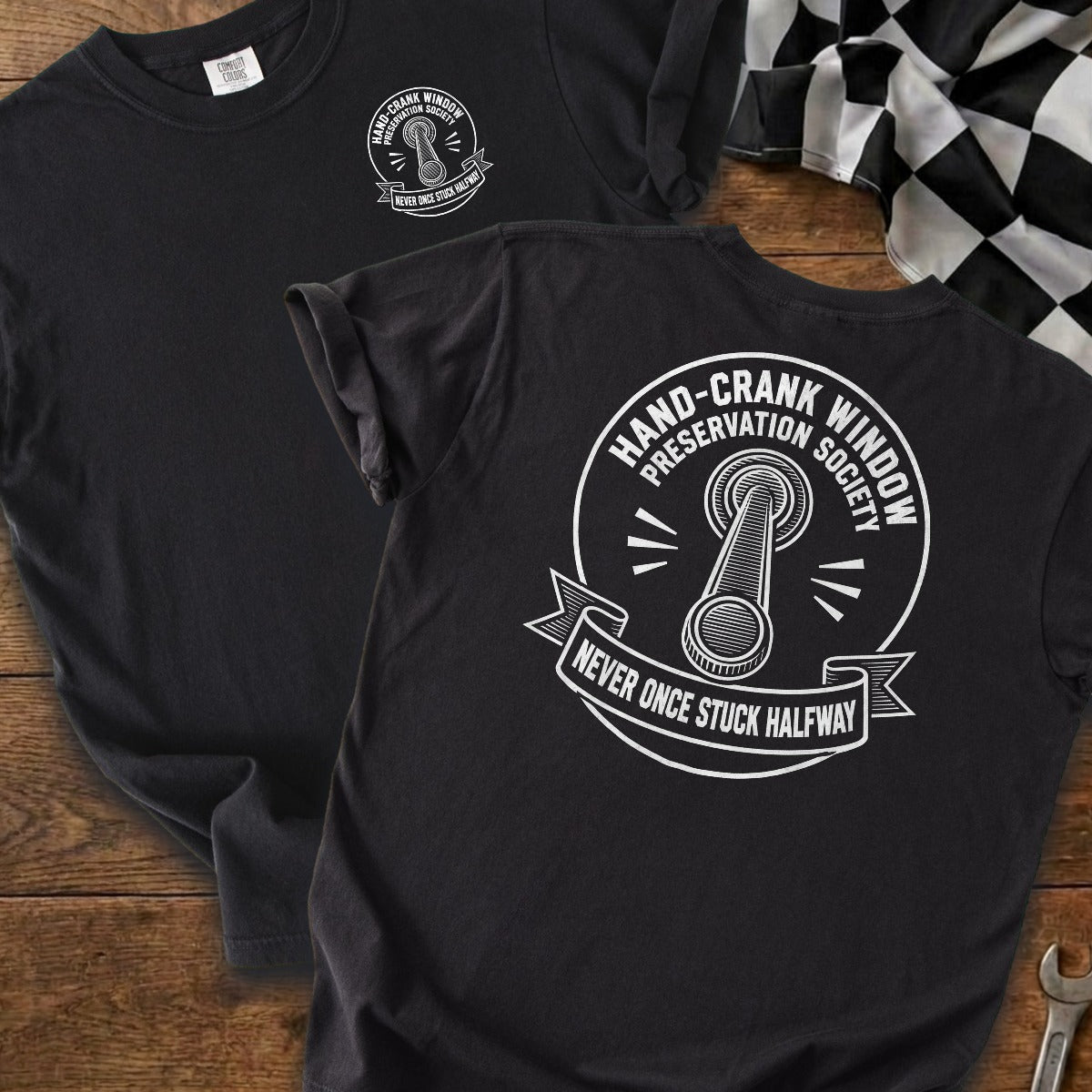 Black | Front & Back