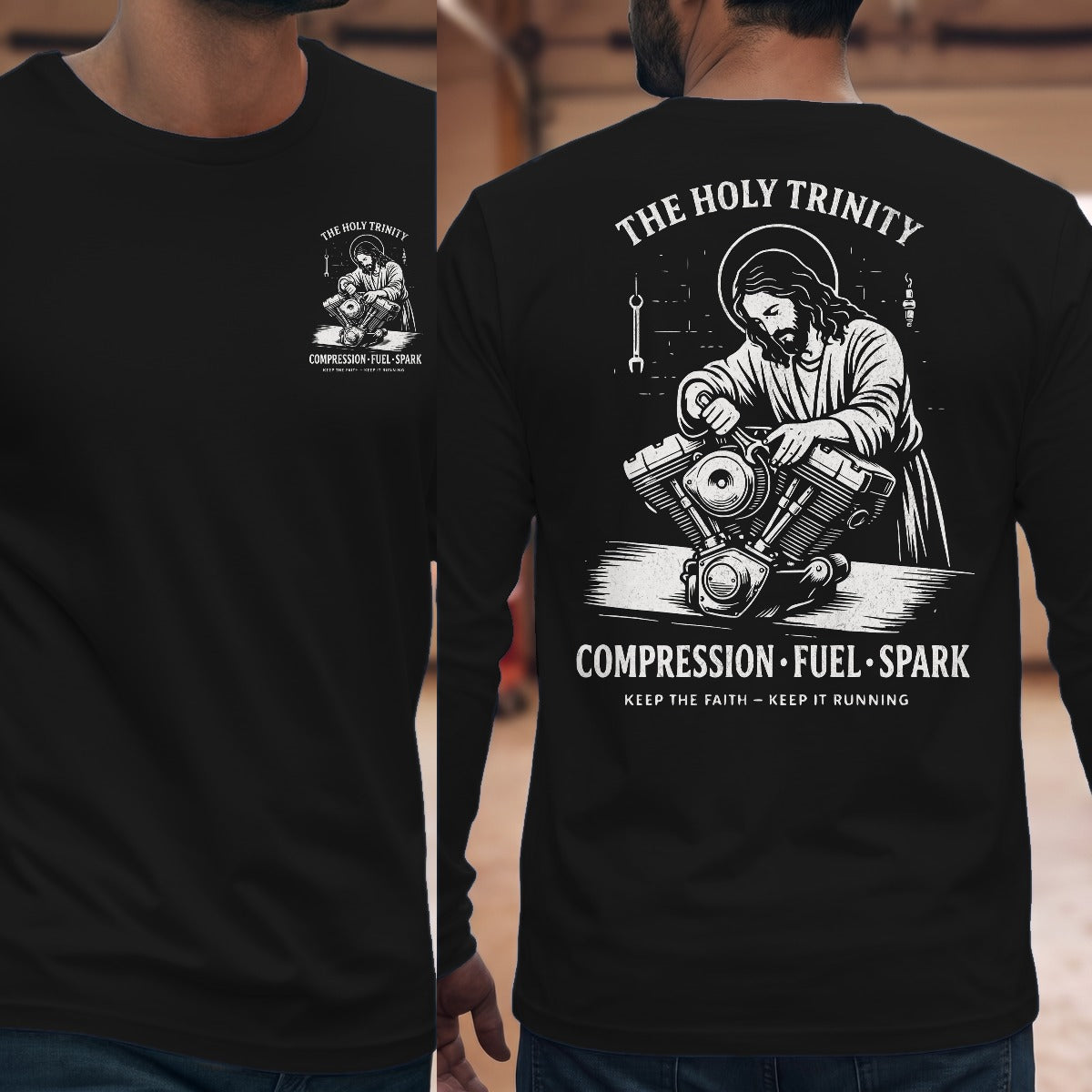 Black | Front & Back