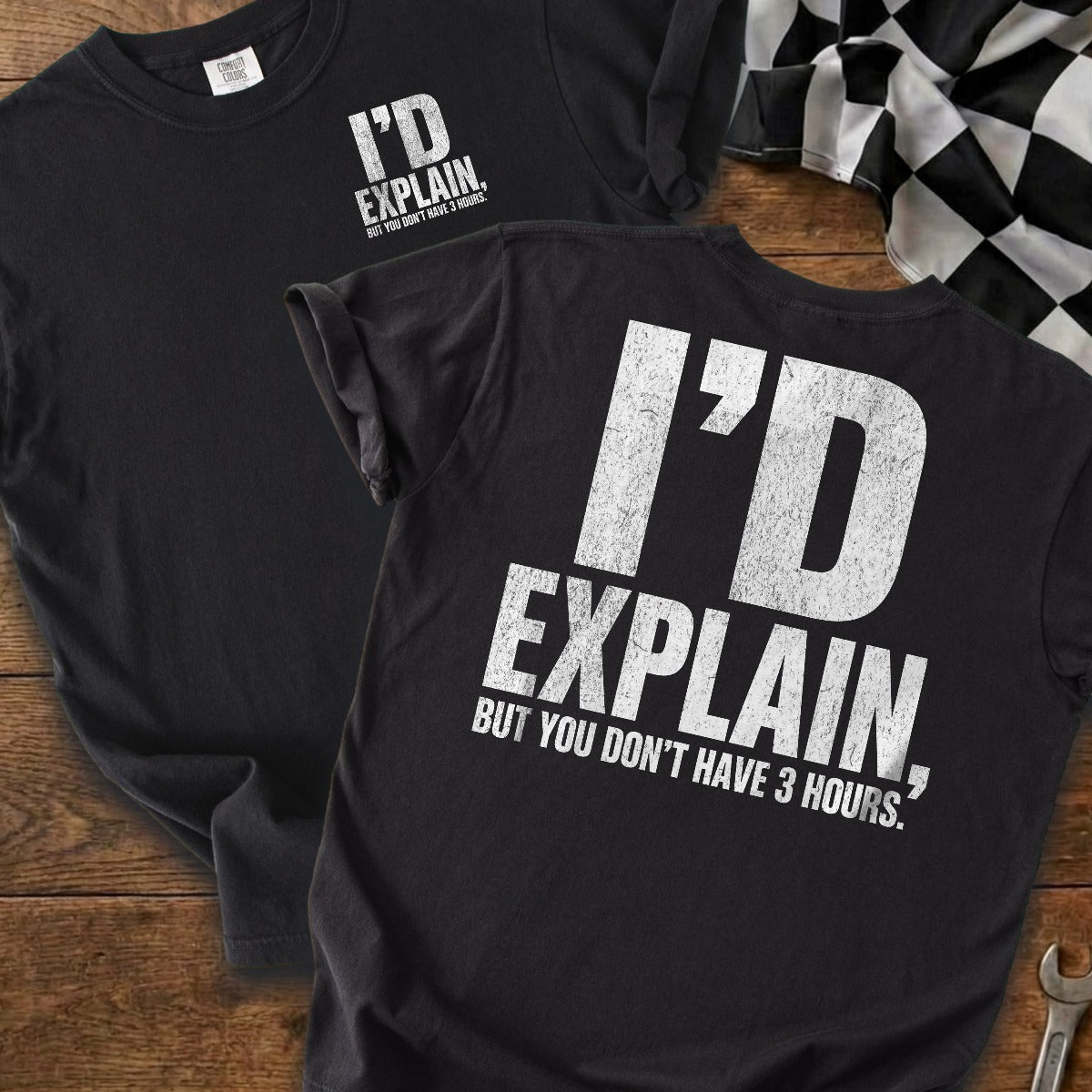 Black | Front & Back