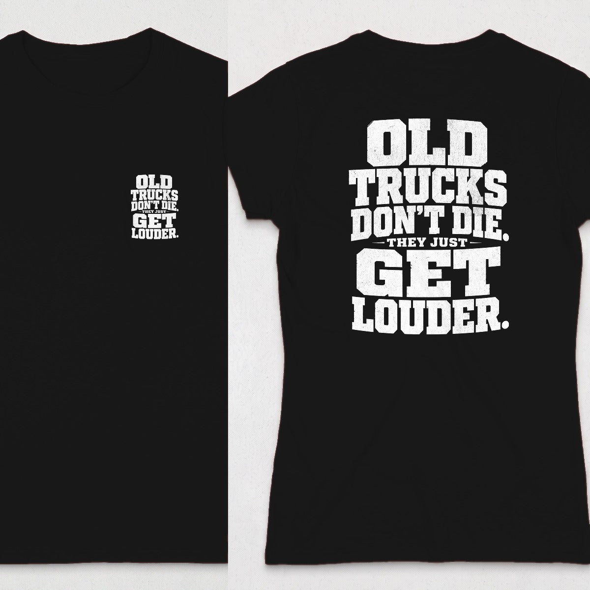 Black | Front & Back
