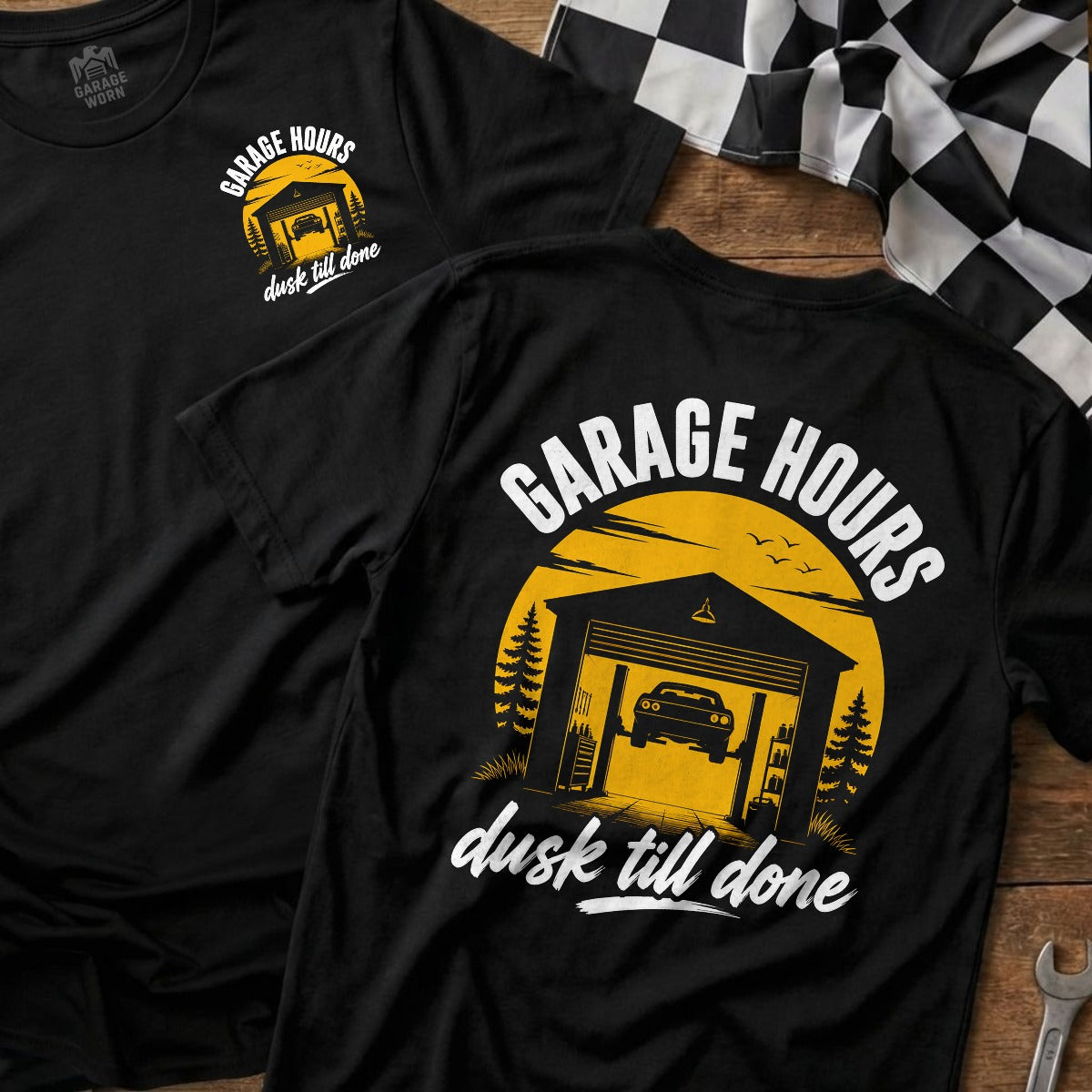 Black | Front & Back