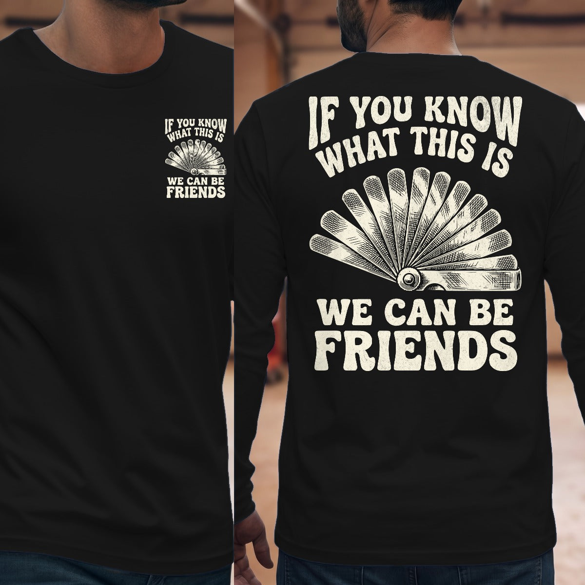 Black | Front & Back