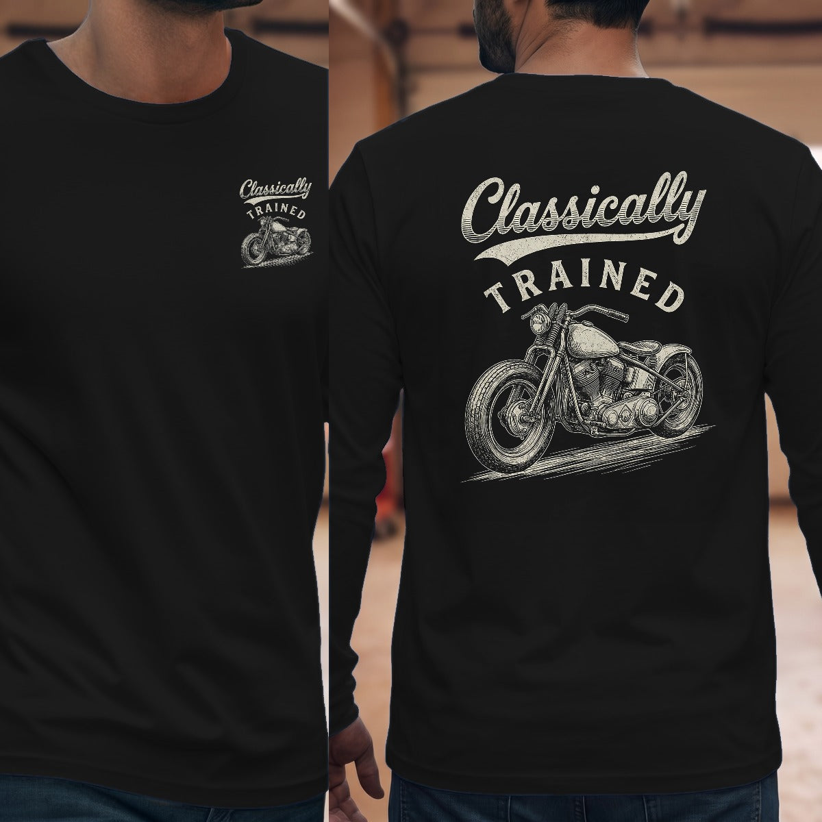 Black | Front & Back
