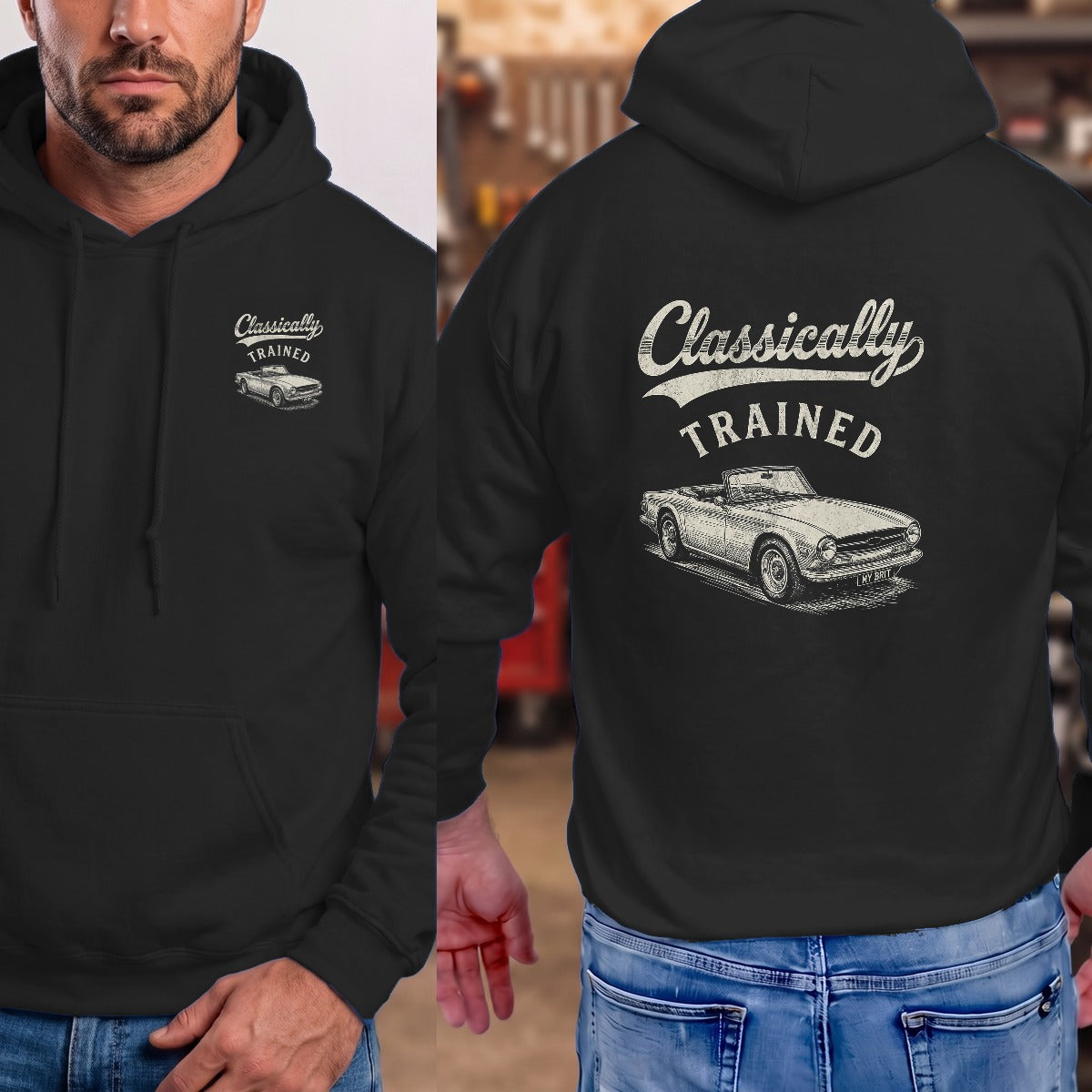 Black | Front & Back