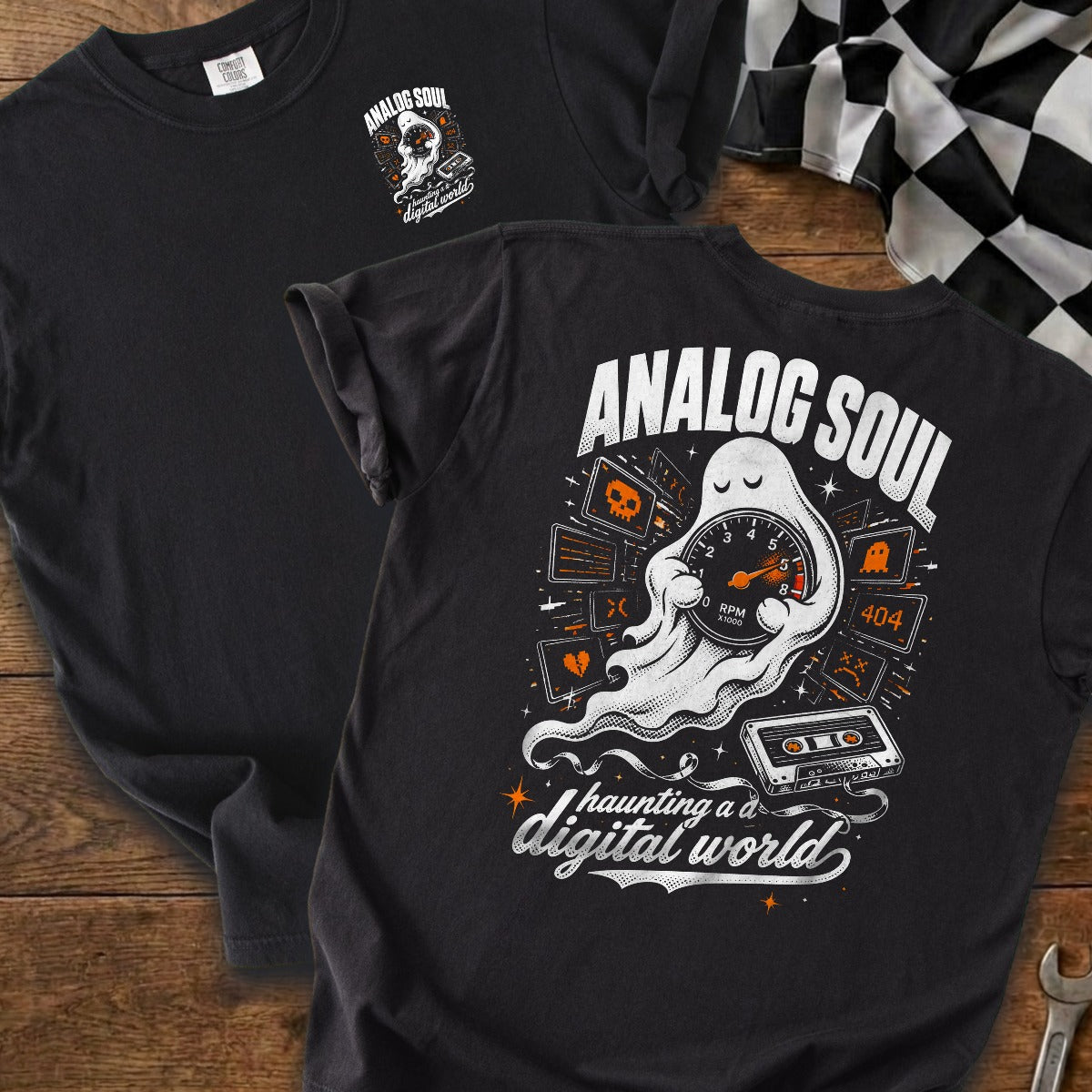 Black | Front & Back