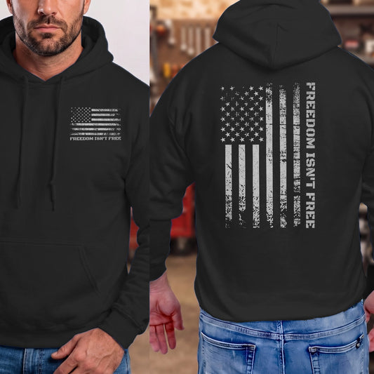 Black | Left Chest + Back