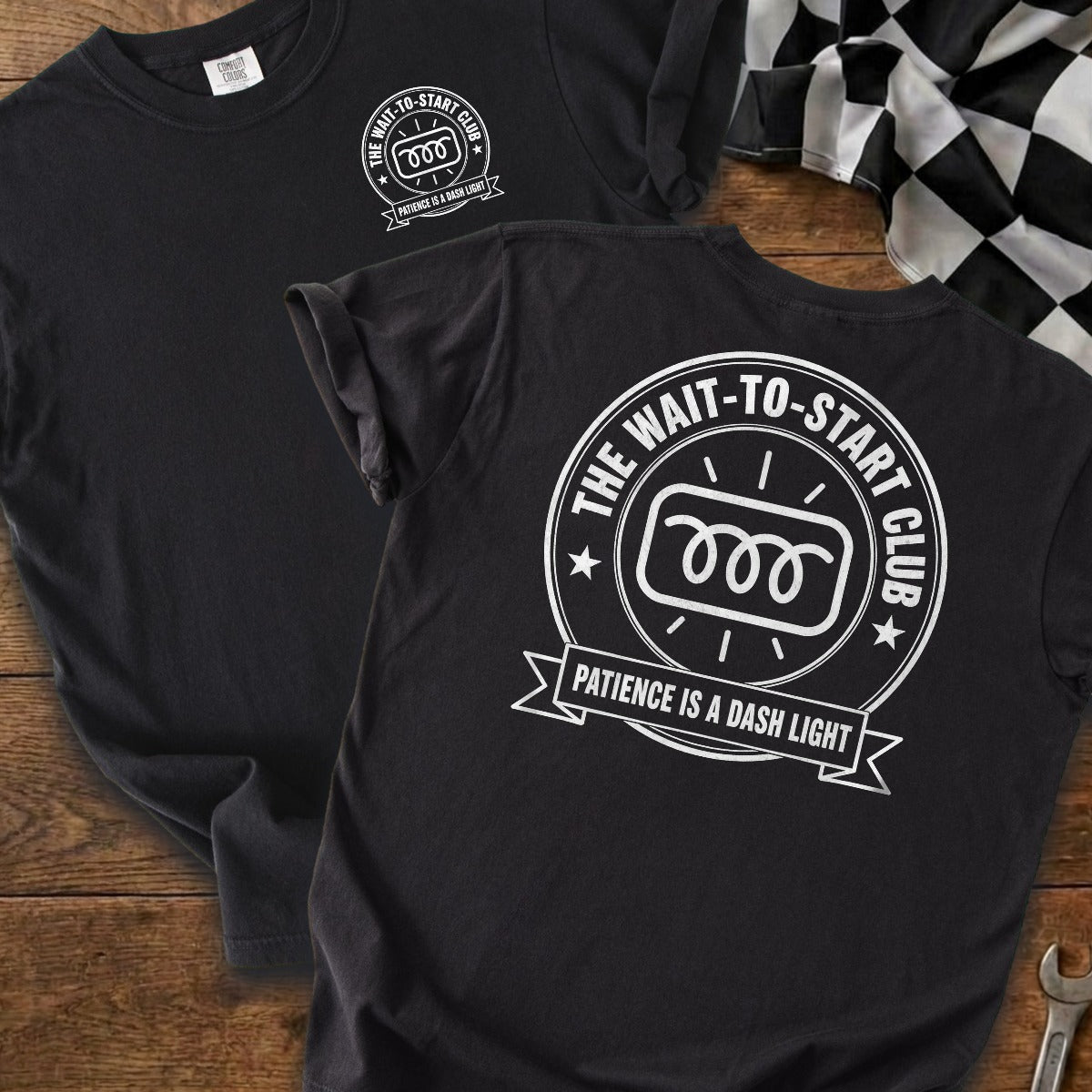 Black | Front & Back