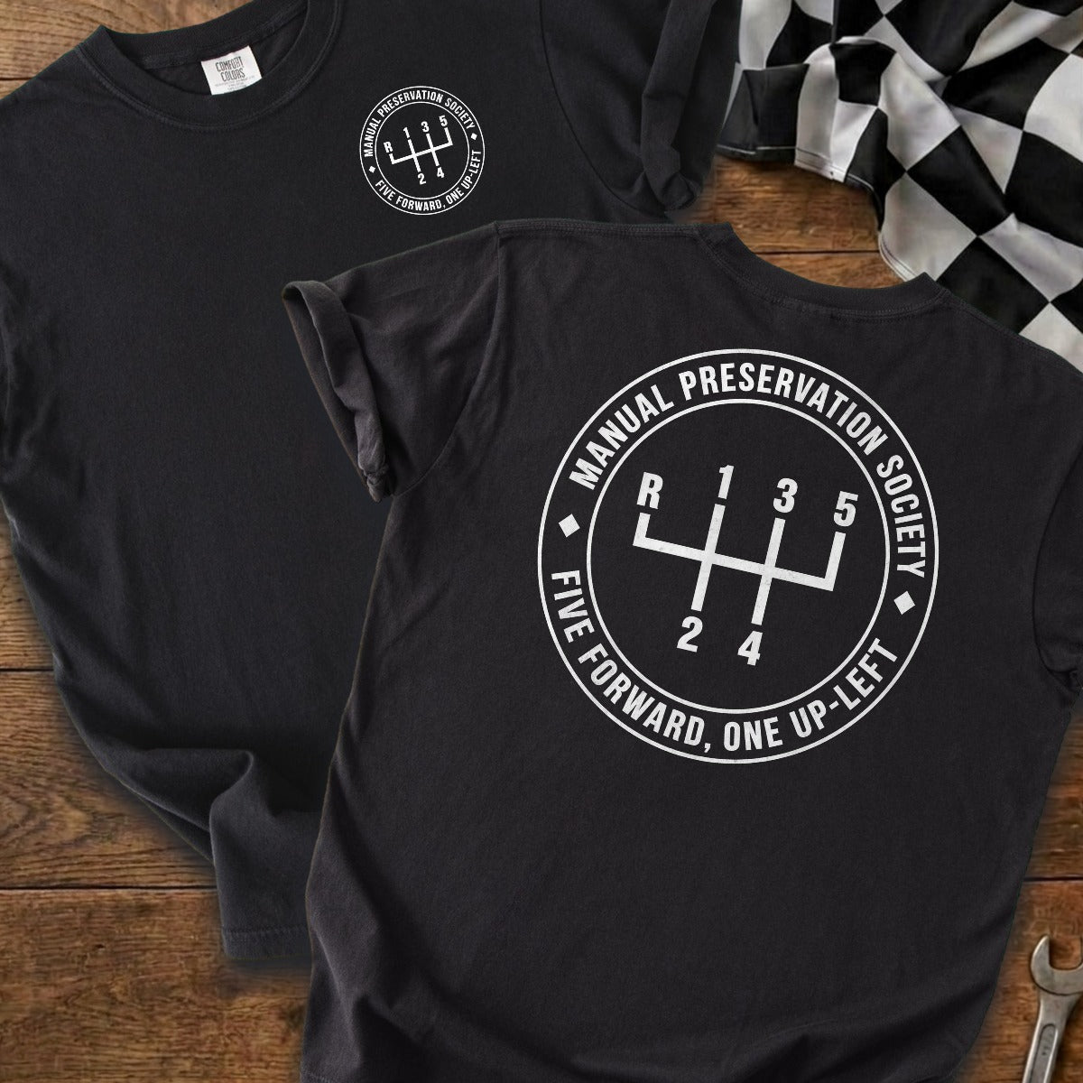 Black | Front & Back