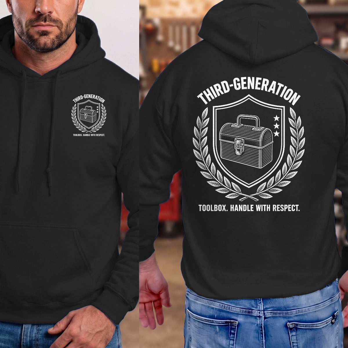Black | Front & Back