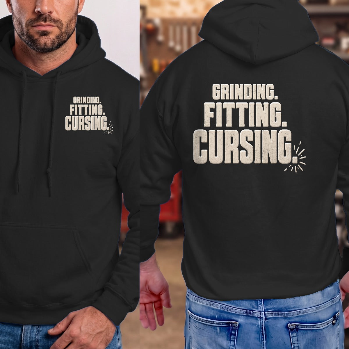 Black | Front & Back