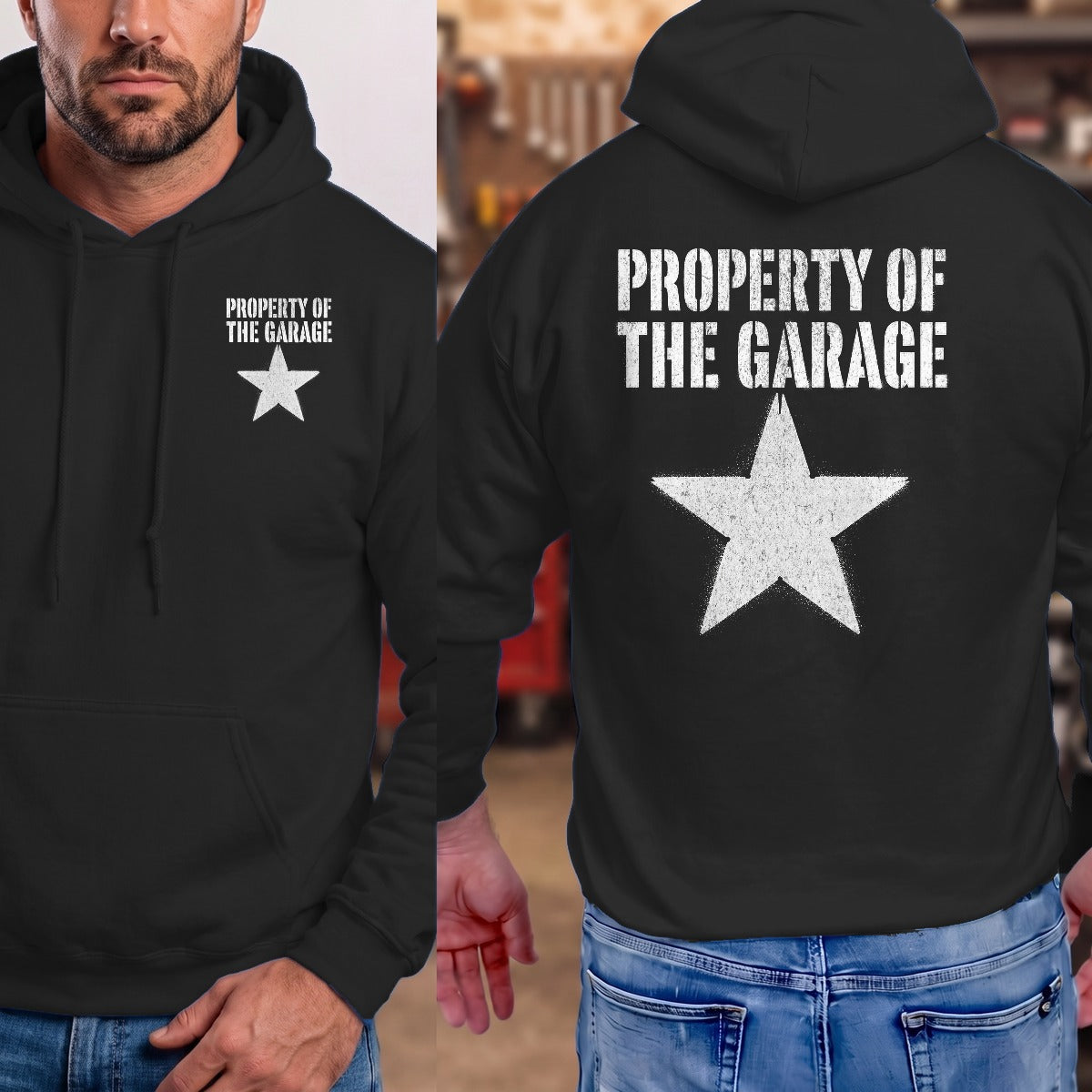 Black | Front & Back
