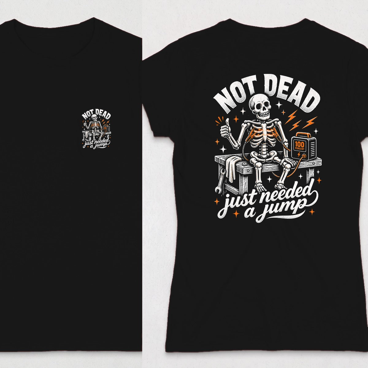 Black | Front & Back