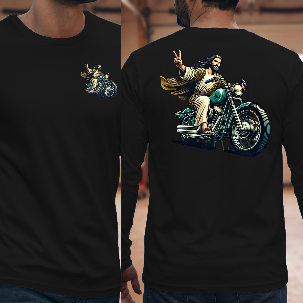 Black | Front & Back