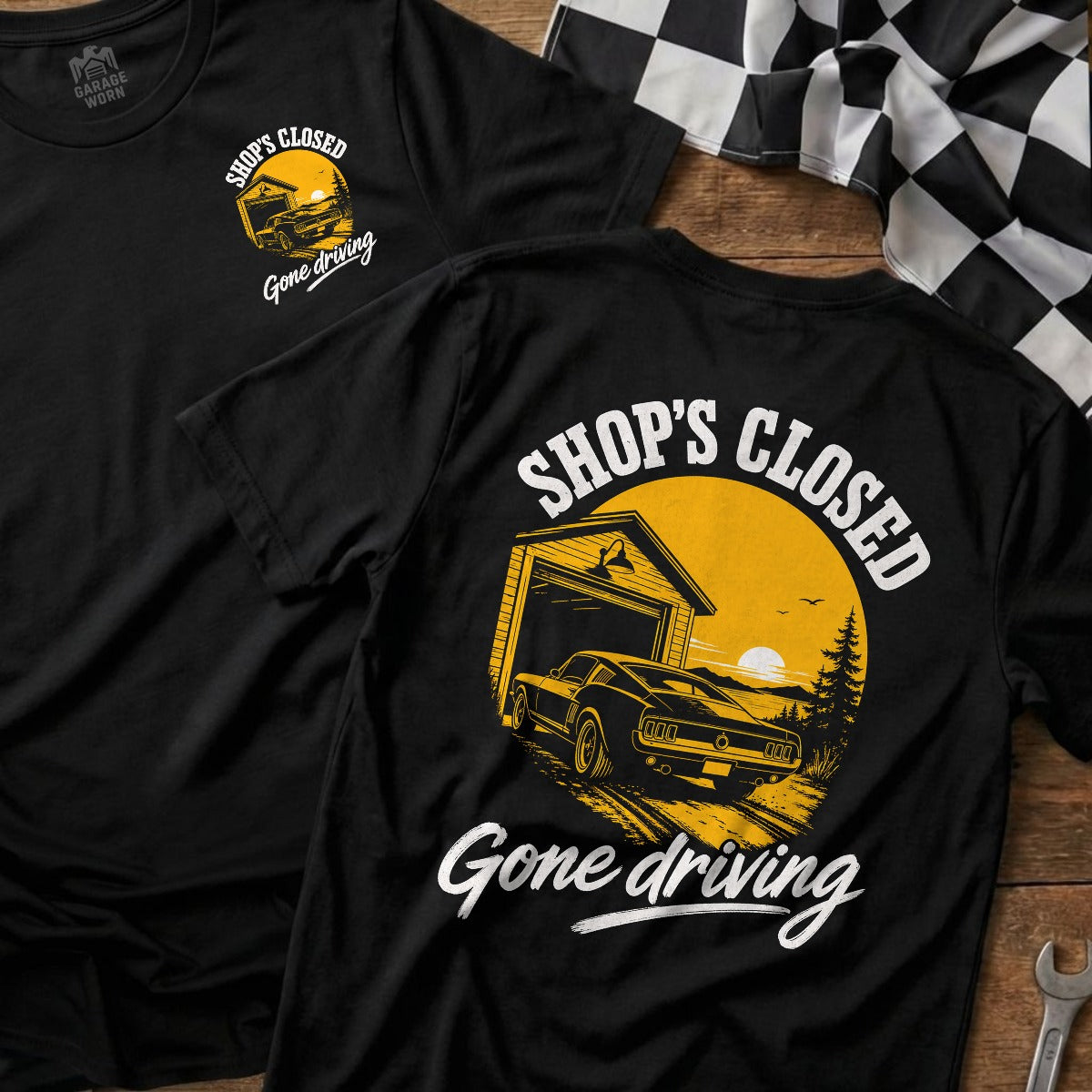 Black | Front & Back