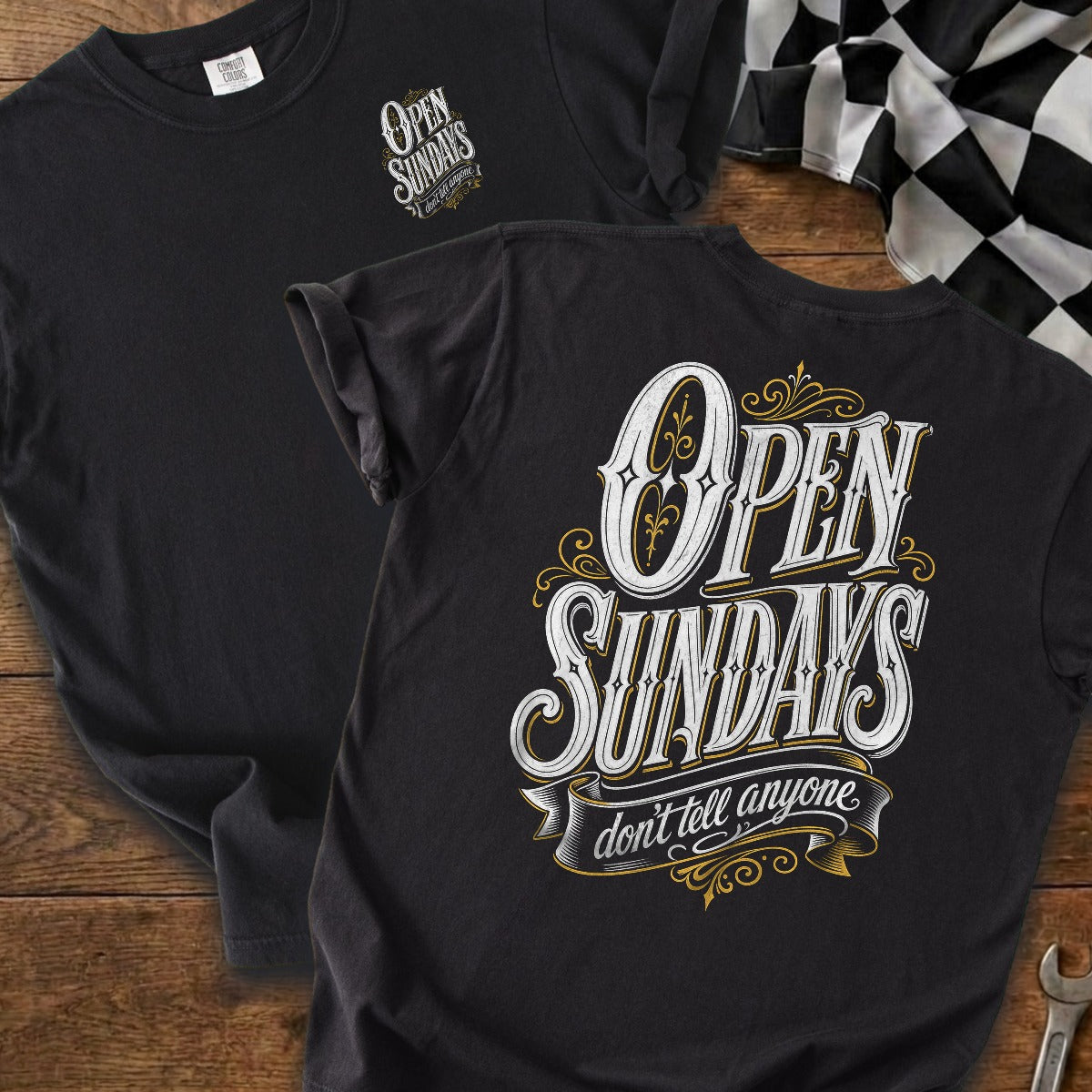 Black | Front & Back