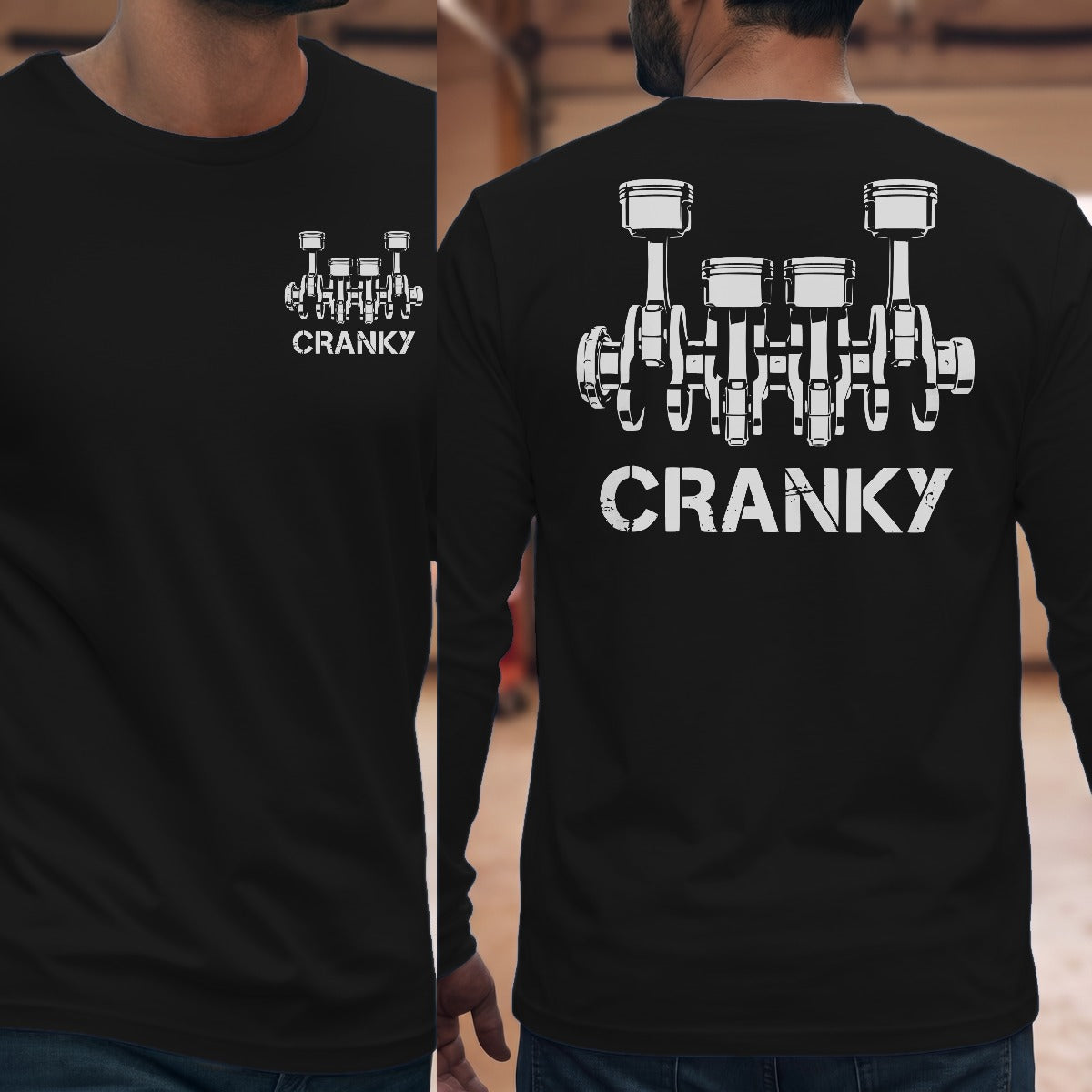 Black | Front & Back