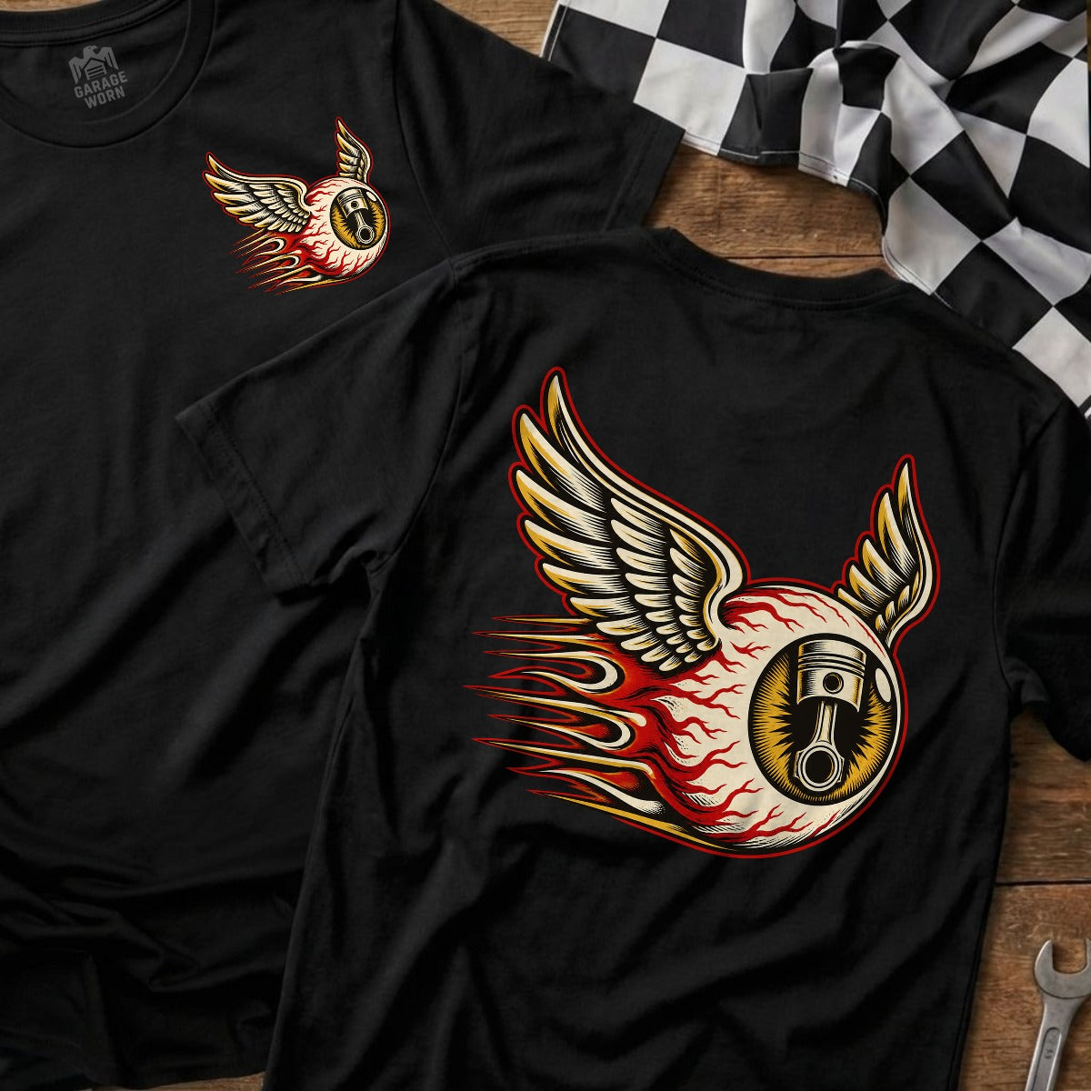 Black | Front & Back