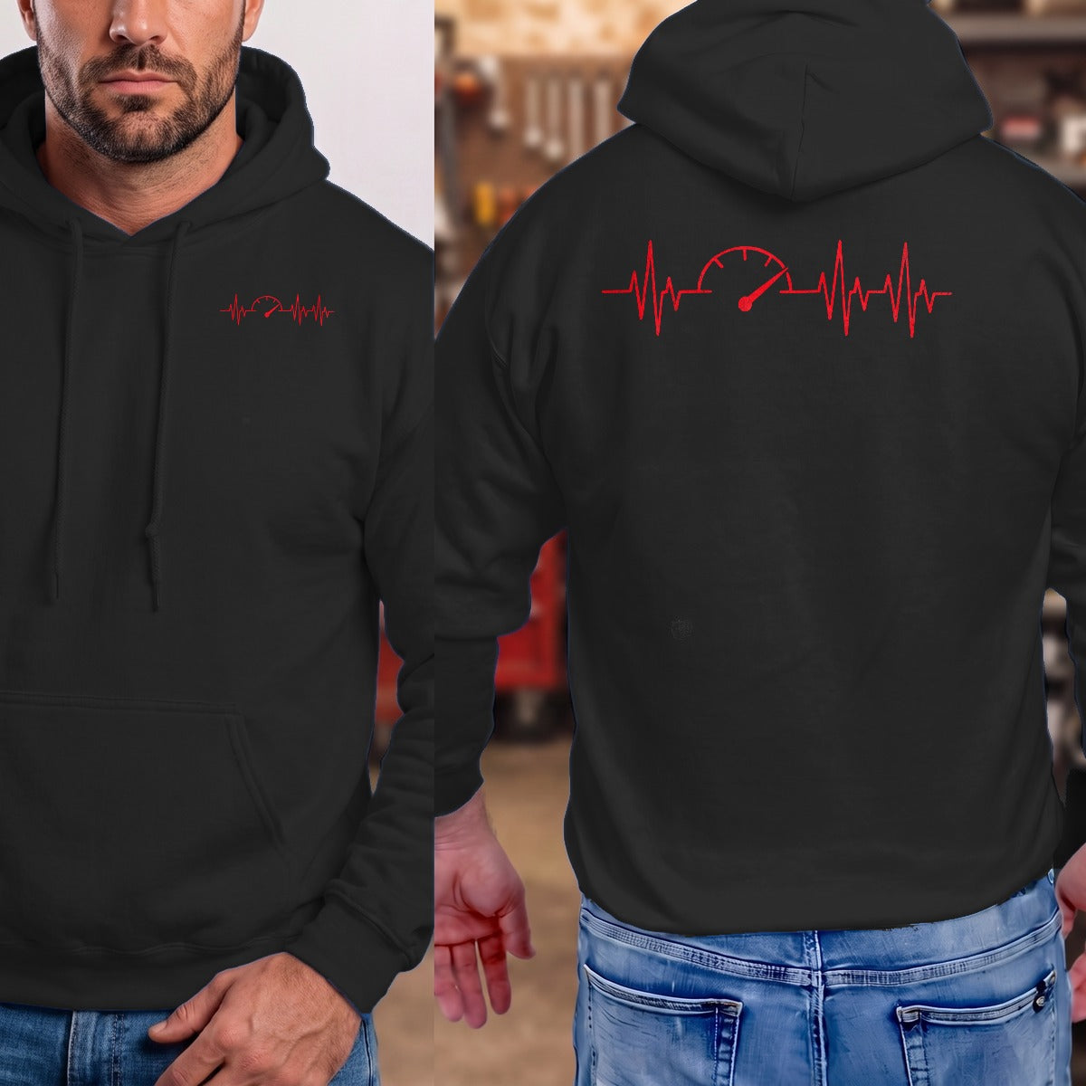 Black | Front & Back