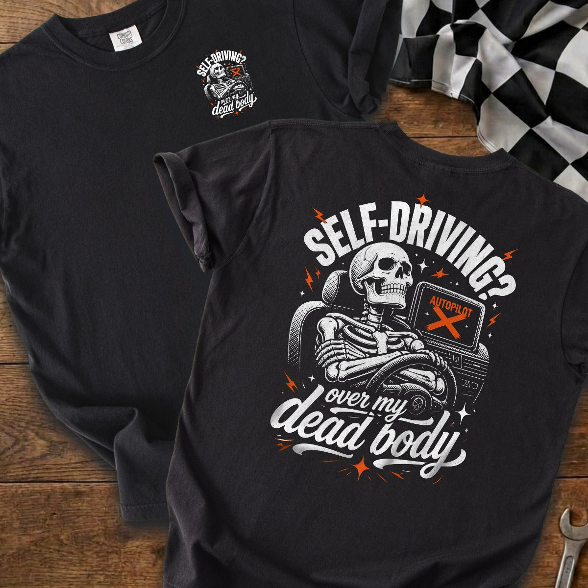 Black | Front & Back