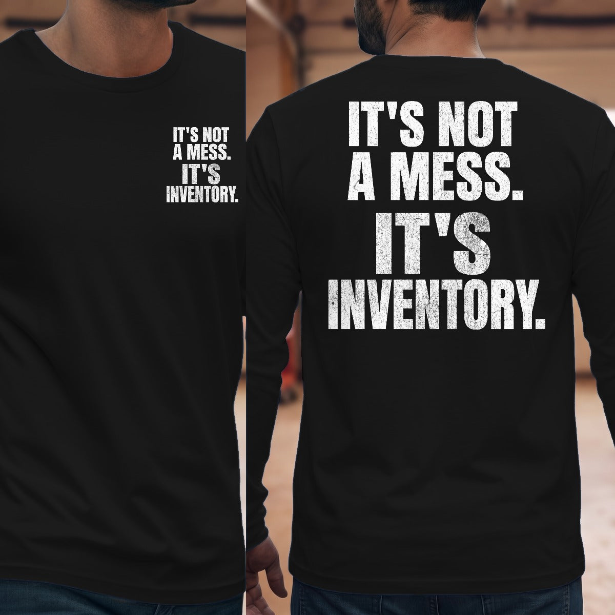 Black | Front & Back