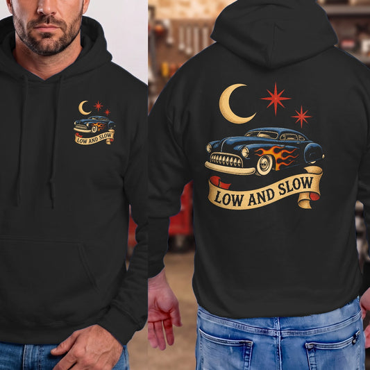 Black | Left Chest + Back