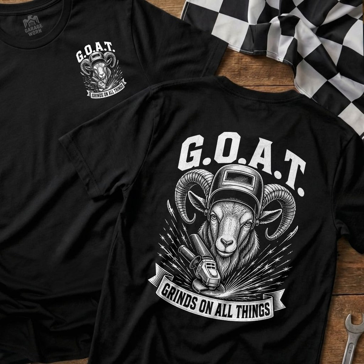 Black | Front & Back