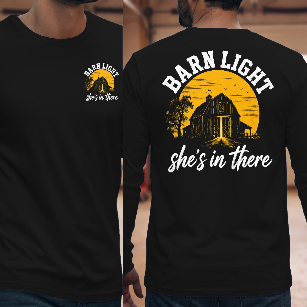 Black | Front & Back