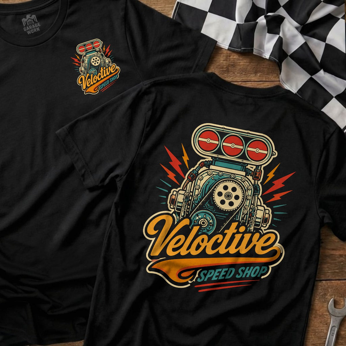 Black | Front & Back