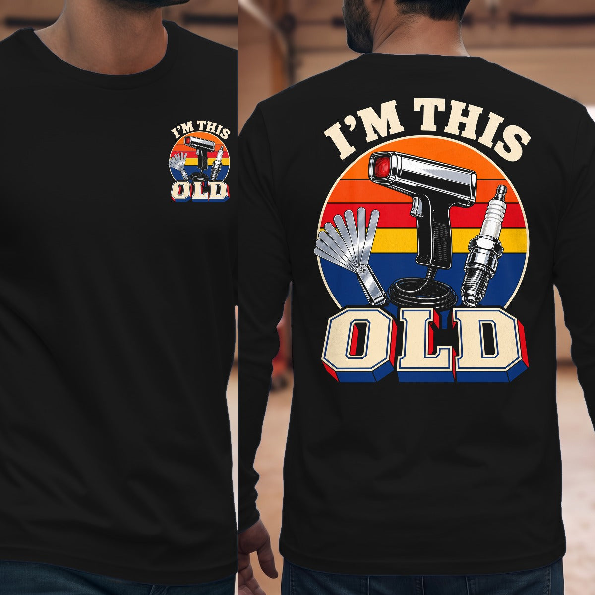 Black | Front & Back