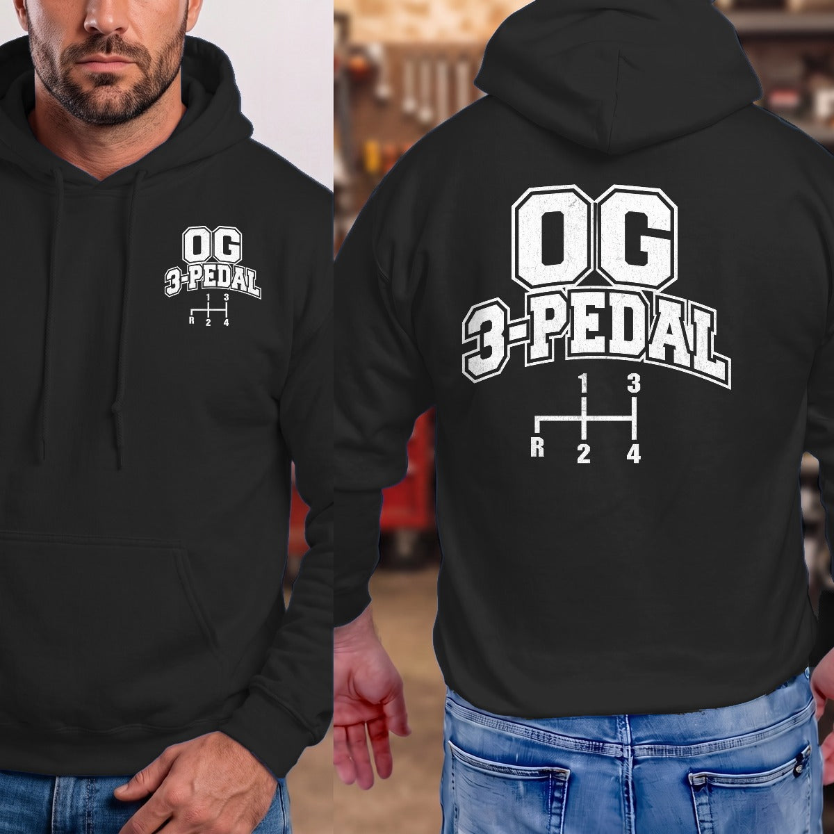 Black | Front & Back