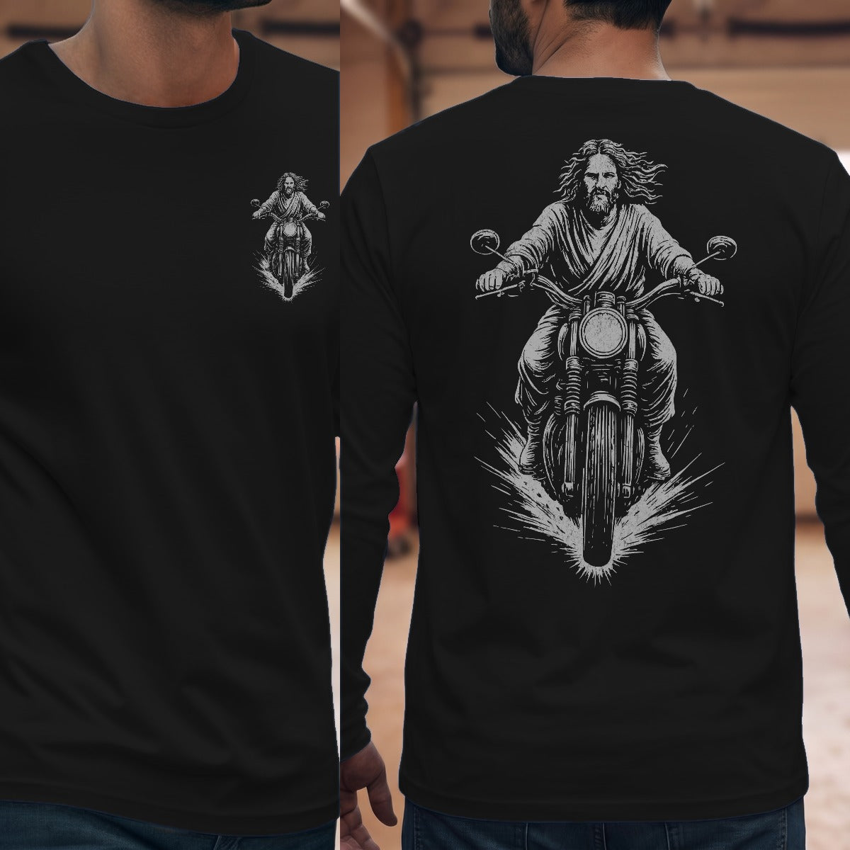 Black | Front & Back