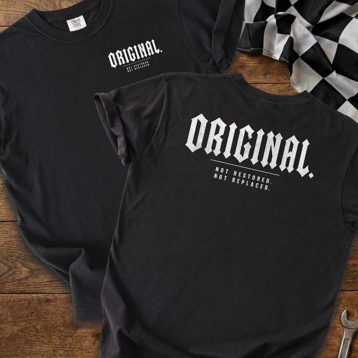 Black | Front & Back