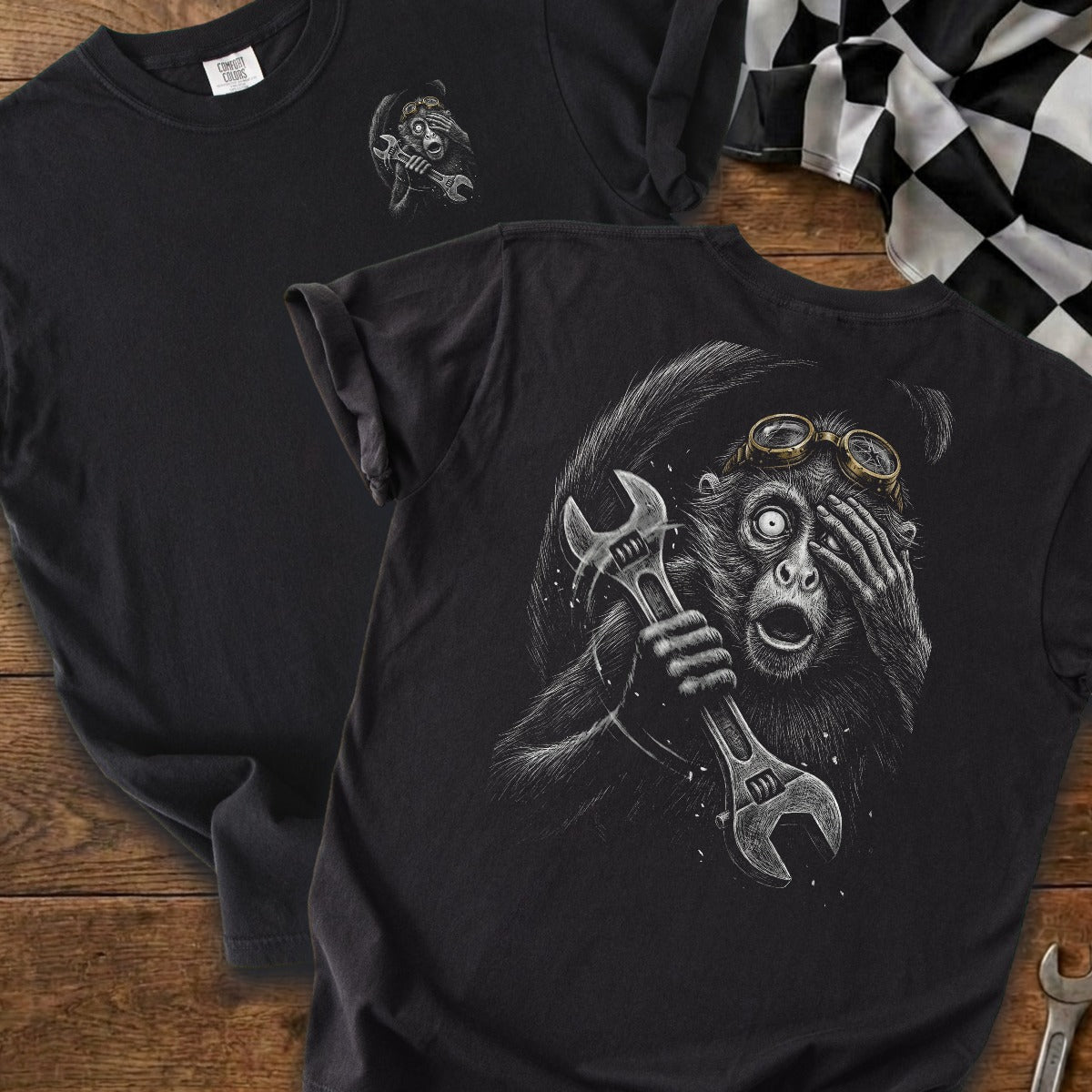 Black | Front & Back