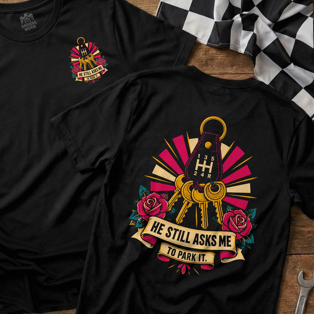 Black | Front & Back