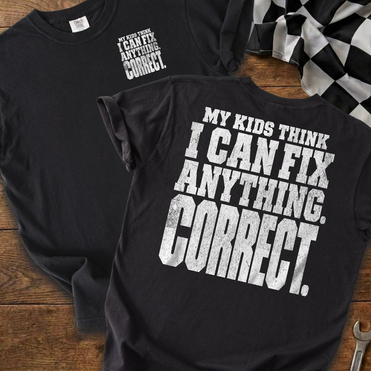 Black | Front & Back