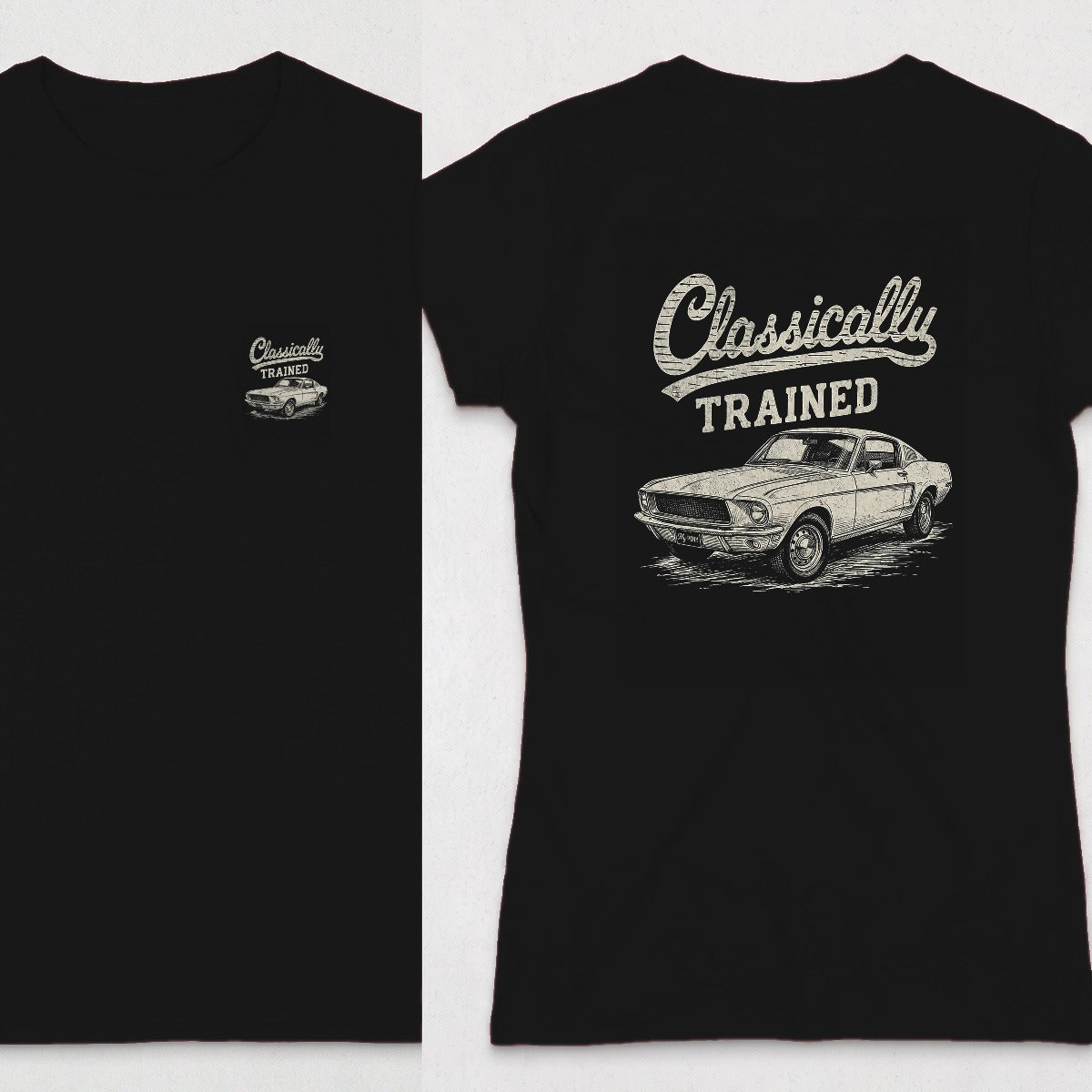 Black | Front & Back