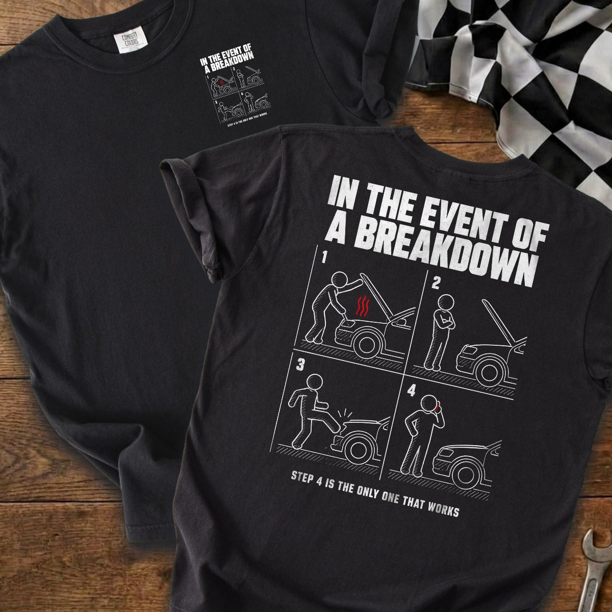 Black | Front & Back