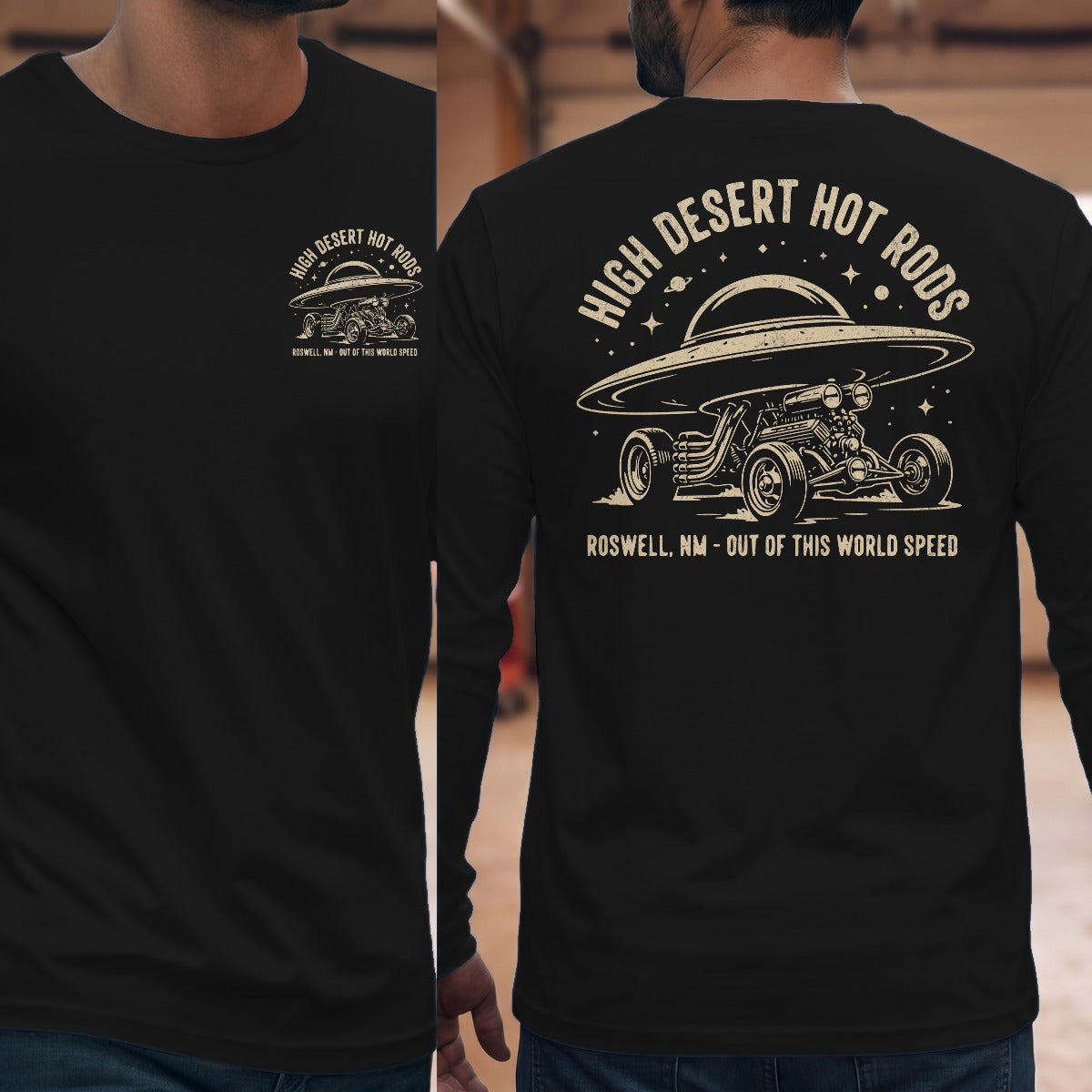 Black | Front & Back