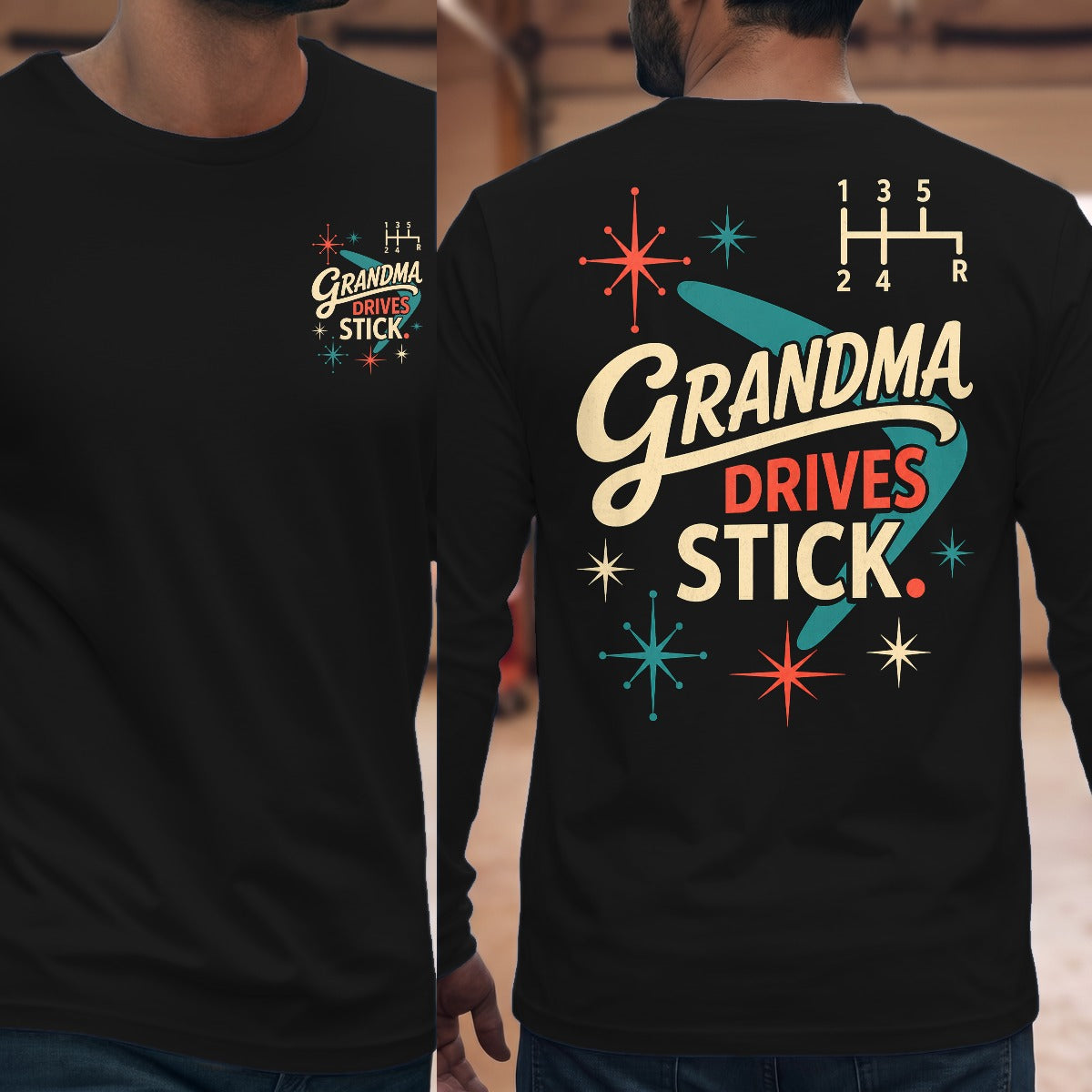 Black | Front & Back