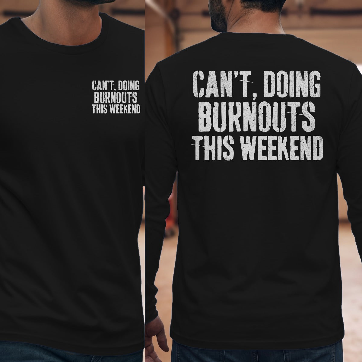 Black | Front & Back